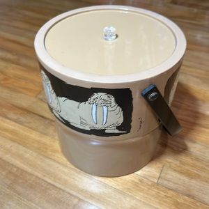 Vintage, mid century MORGAN ICE BUCKET